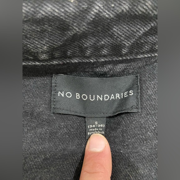 No Boundaries Denim Jacket - Picture 2 of 3